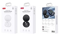 XO CX031 Adapter Family Box + Μαγνητικός ασύρματος φορτιστής 15W Λευκό
