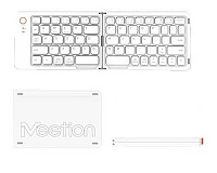 Meetion MT-BTK001 Αναδιπλούμενο Πληκτρολόγιο Λευκό