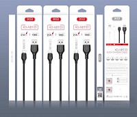 XO NB103 Καλώδιο Φόρτισης Type-C 2m Άσπρο