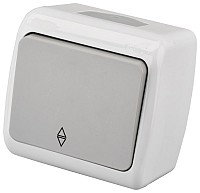 Entac 106 Stephan surface mounted alternative wall switch IP54
