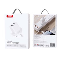 XO L109 (UK) Dual USB-A 2.4A Charger