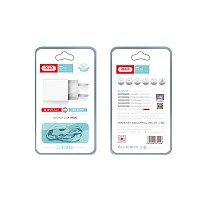 XO L65EU 2.4A Διπλής Θύρας USB Φορτιστής για Micro