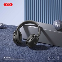 XO BE42 Scarlet Μεταλλικά Αναδιπλούμενα Ακουστικά Bluetooth (Μαύρο)