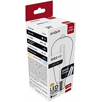 Avide LED White Filament ST64 8.5W E27 WW 2700K