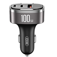 XO CC61 100W Smart Φορτιστής Αυτοκινήτου με Έξοδο Lightning