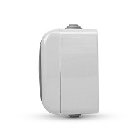 Entac Stephan surface mounted wall socket earthed 2x IP54