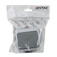 Entac Stephan surface mounted doorbell switch IP54