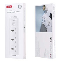 XO WL17 (UK) long row 3AC socket with switch