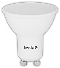 Avide LED Σπότ Αλουμίνιο + Πλαστικό 7W GU10 110° Θερμό 3000K Υψηλής Φωτεινότητας