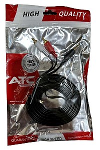 Καλώδιο 3.5mm σε 2RCA 5m