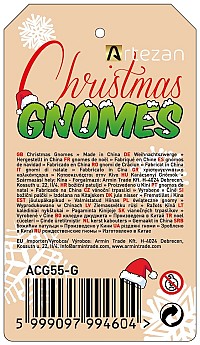 Artezan Χριστουγεννιάτικος Νάνος 55cm-Γκρί