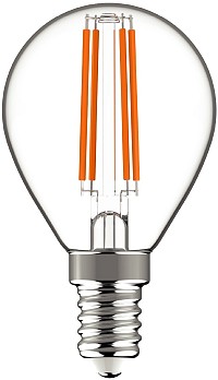 Avide LED Filament Mini Globe 5.9W E14 WW 2700K Dimmable