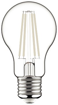Avide LED White Filament Globe 8.5W E27 WW 2700K