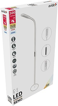 Avide LED Φωτιστικό Δαπέδου Remo 9W CCT Άσπρο