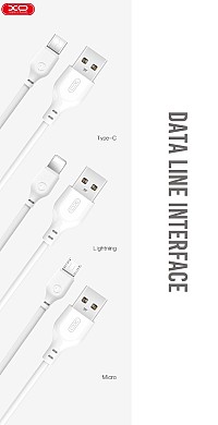 XO L65EU 2.4A Διπλής Θύρας USB Φορτιστής for Type-C