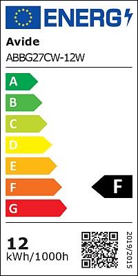Avide LED Κοινή 12W E27  Ψυχρό 6400K Value