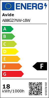 Avide LED Κοινή 18W E27  Λευκό 4000K Value