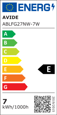 Avide LED Filament Κοινή 7W E27 Λευκό 4000K