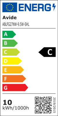 Avide LED Filament Κοινή 9.5W E27 A60 Λευκό 4000K Super Υψηλής Φωτεινότητας