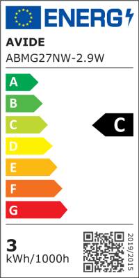 Avide LED Σφαιρική G45 2.9W E27 Λευκό 4000K Super Υψηλής Φωτεινότητας