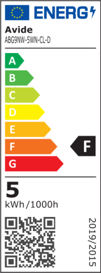 Avide LED 5W G9 COB NW 4000K Ντιμαριζόμενο