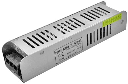Avide Τροφοδοτικό 24V 120W IP20 Slim