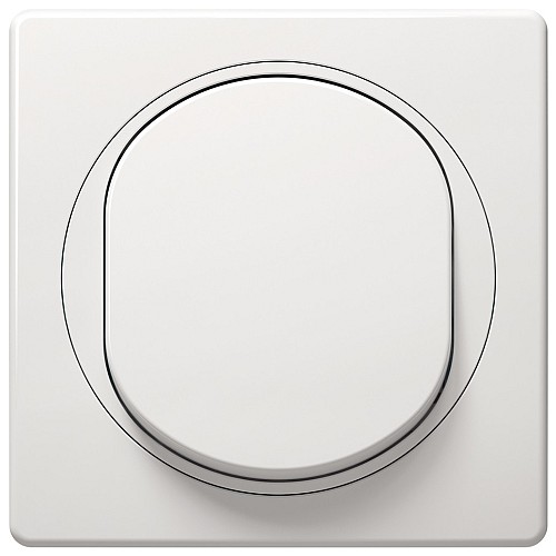 EON Single-pole switch, white