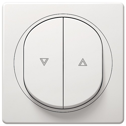 EON E6075.00 Push-button switch for rolling shuters, white