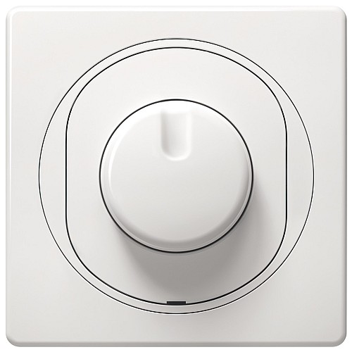 EON Dimmer with rotary single-pole switch 40-400VA white