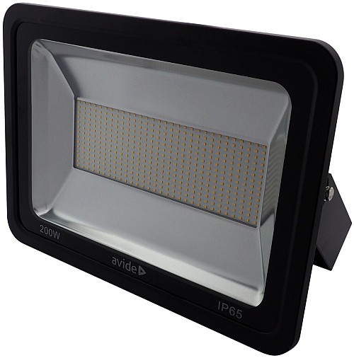 Avide LED Προβολέας Slim SMD 200W Ψυχρό 6400K