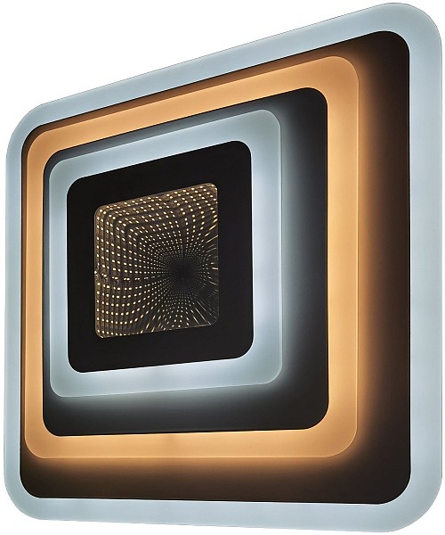 Avide Μοντέρνα Πλαφονιέρα Οροφής LED Nansy-3D 81W