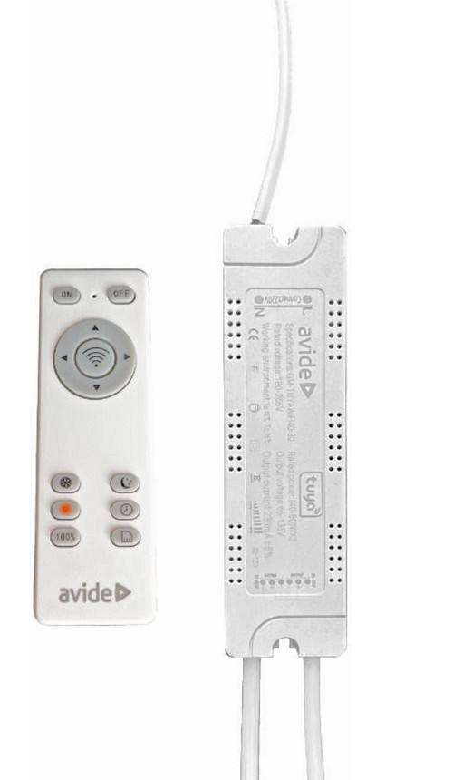 Avide LED Φωτιστικό Οροφής Design Τροφοδοτικό 2.4G 40W-80W TUYA