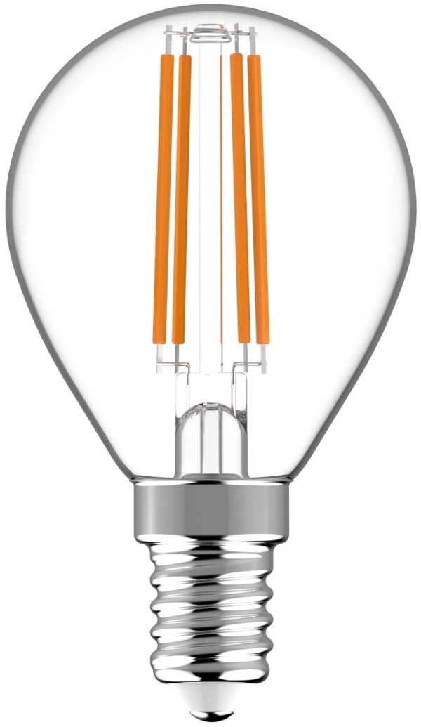 Avide LED Filament Σφαιρική 4.5W E14 WW 2700K