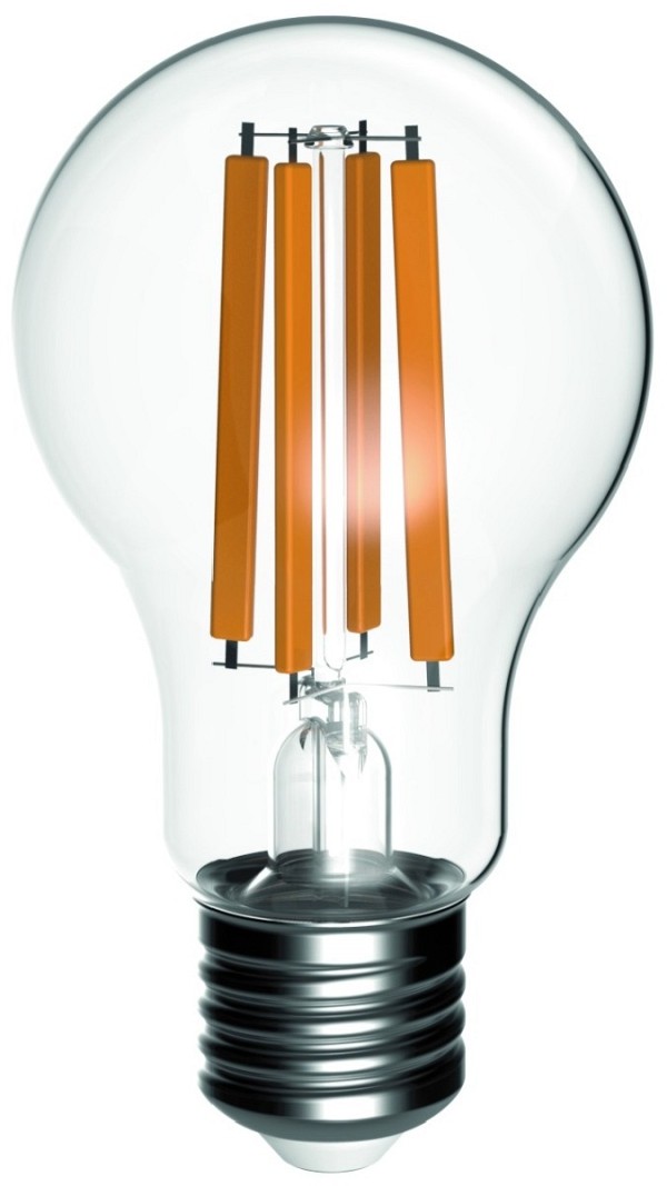 Avide LED Filament Κοινή 9.5W E27 A60 Λευκό 4000K Super Υψηλής Φωτεινότητας