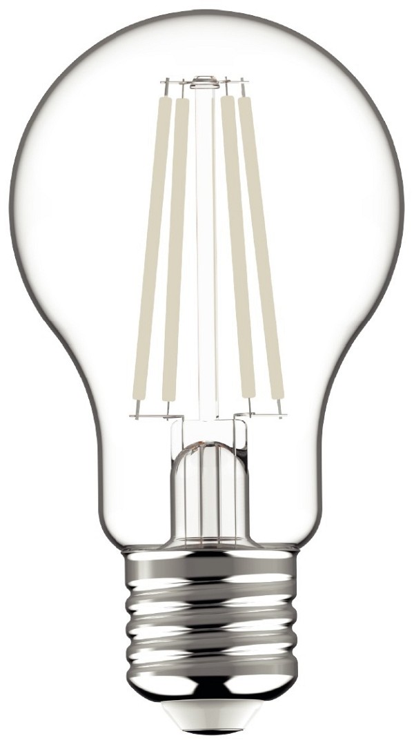 Avide LED White Filament Globe 8.5W E27 WW 2700K