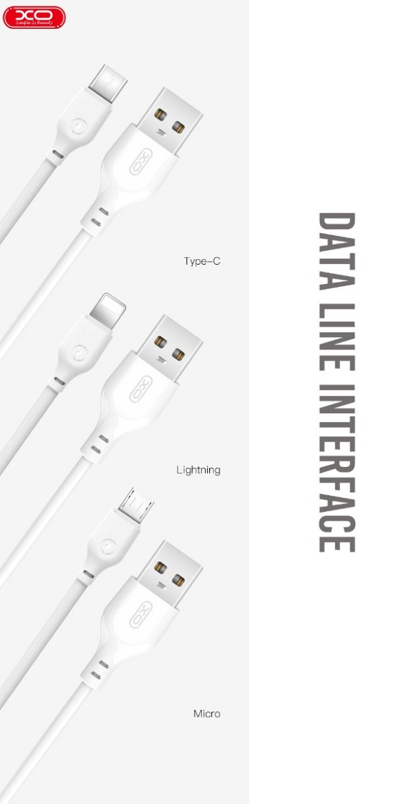 XO L65EU 2.4A Διπλής Θύρας USB Φορτιστής για Lightning