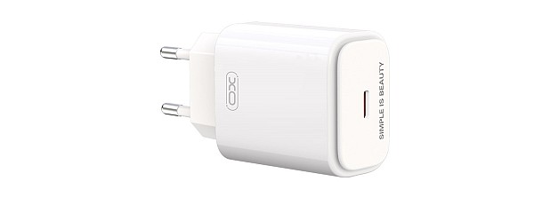 XO L90B EU PD20W Γρήγορος Φορτιστής με Type-C καλώδιο (NB-Q189A)