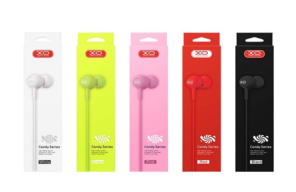 XO S6 Candy Handsfree Ρόζ