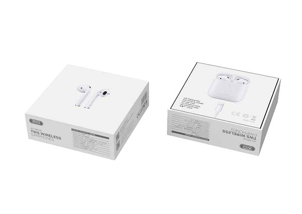 XO Q2Pods Bluetooth Ακουστικά (2ης Γενιάς με Αισθητήρα Αυτιού Και Λειτουργία Ασύρματης Φόρτισης)