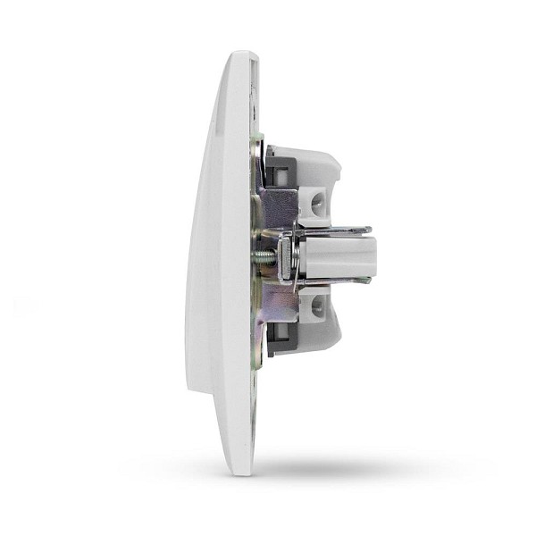 Entac 106+6 Arnold Recessed alternative switch White