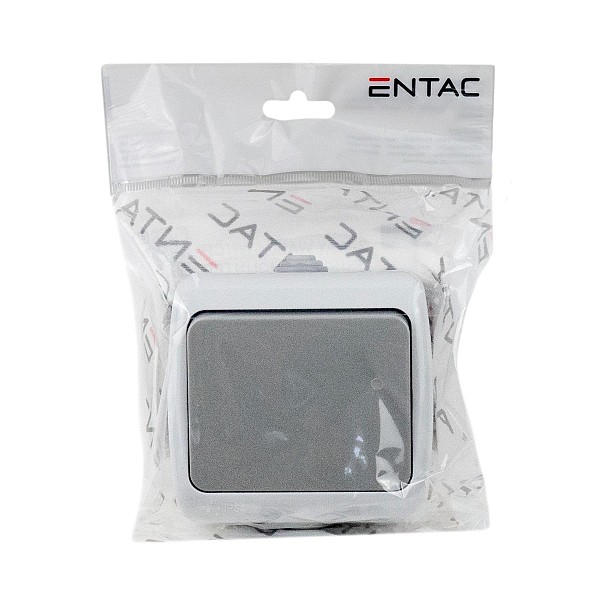 Entac 101 Stephan surface mounted wall switch single-pole IP54
