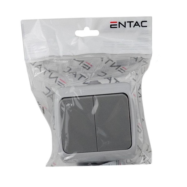 Entac 106 Stephan surface mounted alternative wall switch IP54
