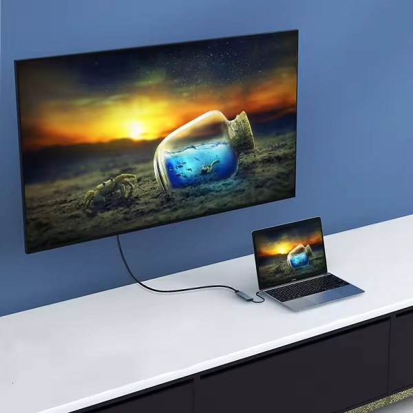 Μετατροπέας 5in1 PD 100W Type-C HDTV USB2.0/3.0 4K 30HZ