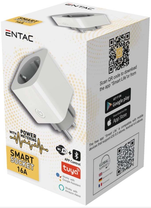 Entac Smart Μετασχηματιστής με Μετρητή Ισχύος WIBLE