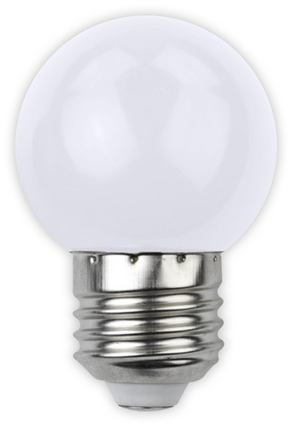 Avide LED Διακοσμητική Λάμπα G45 1W E27 Άσπρο