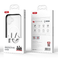 XO K13B iP 16 Pro 6,3 TPU+Ακρυλική Θήκη με Ενσωματωμένο Μαγνήτη