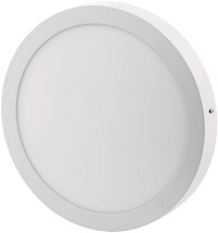 Avide LED Φωτιστικό Οροφής Επιτοίχιο Στρογγυλό Αλουμίνιο 24W Λευκό 4000K