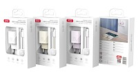 XO L147 (EU) PD 1USB-A+1USB-C Φορτιστής με καλώδιο TYPE-C Λευκό