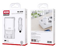 XO L90B EU PD20W Γρήγορος Φορτιστής με Type-C καλώδιο (NB-Q189A)