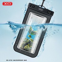 XO KT01 PVC Αδιάβροχη Θήκη Τηλεφώνου με Κλιπ